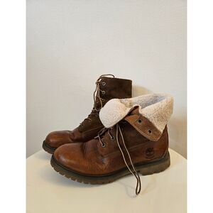 Timberland Men's Brown Leather Boots